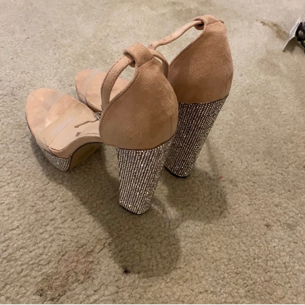 Sparkle Heel Platforms